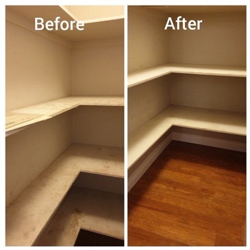 Before and After House Cleaning Services St. Albert by De-Classic Cleaners