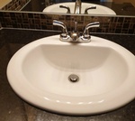 Cleaning Modern Wash Basin - Home Cleaners in Edmonton AB at De-Classic Cleaners